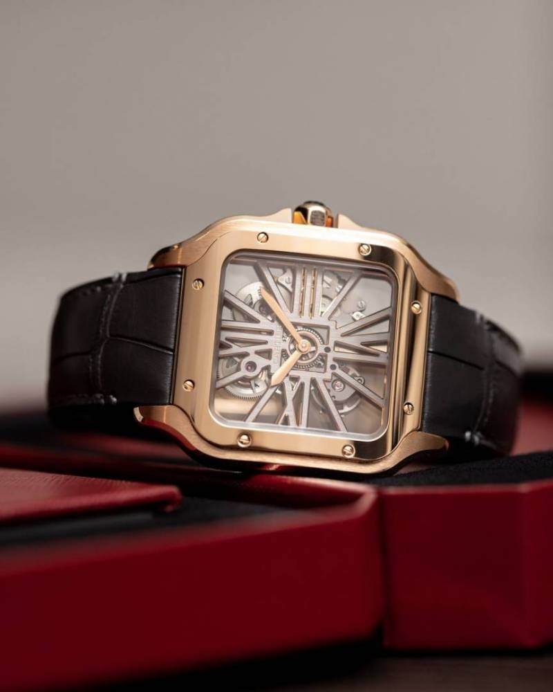 Cartiie r Santos Skeleton Battery black copper — image 1