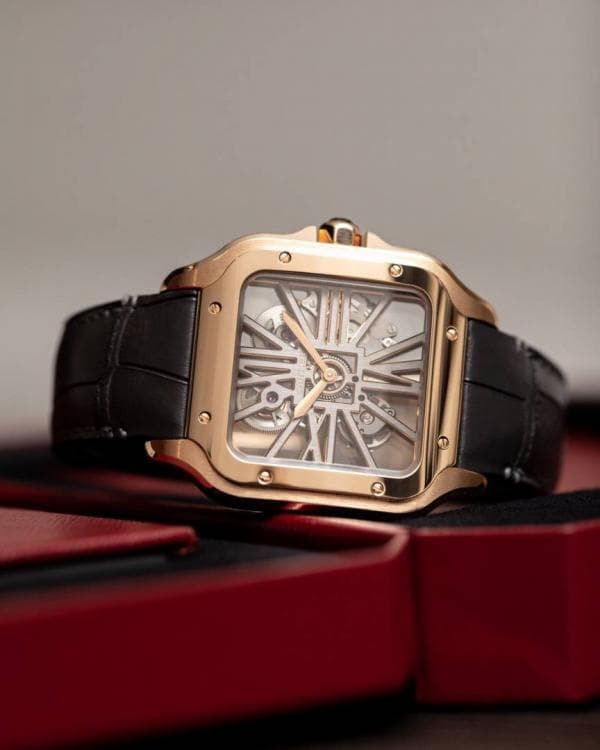 Cartiie r Santos Skeleton Battery black copper